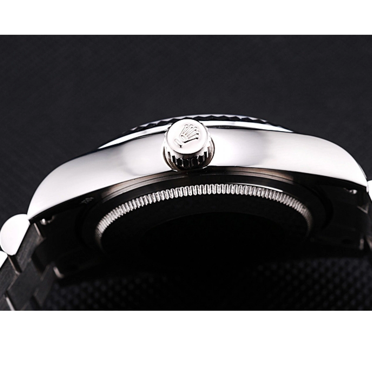 MiroTime 0716 Rolex Day-Date Polished Stainless Steel Silver Dial